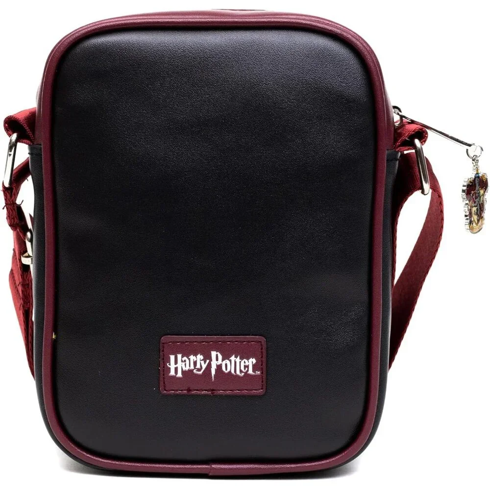 Harry Potter Gryffindor Crossbody Vegan Leather Bag 8x6.5x3 inches